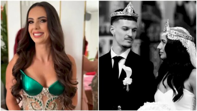 Dennis Man a oferit un cadou neașteptat Georgiei Lobonț la nunta fotbalistului