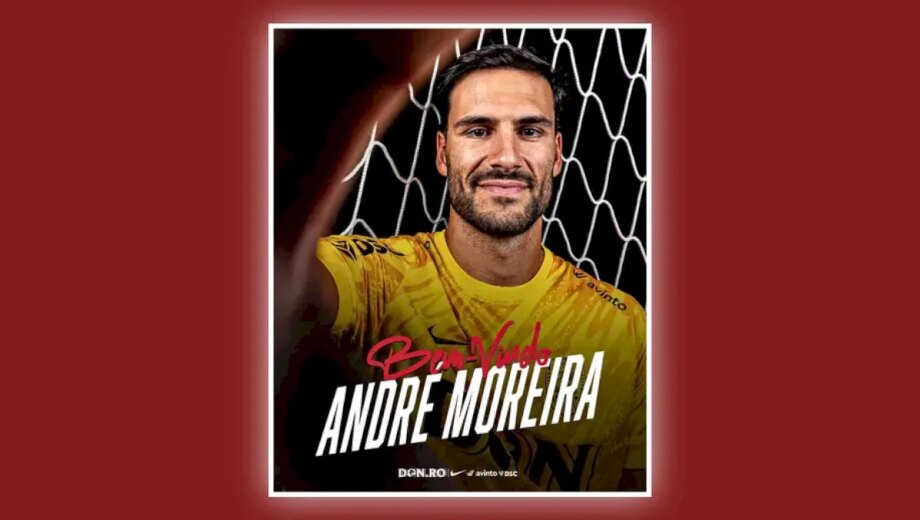 CFR Cluj l-a prezentat oficial pe portarul Andre Moreira
