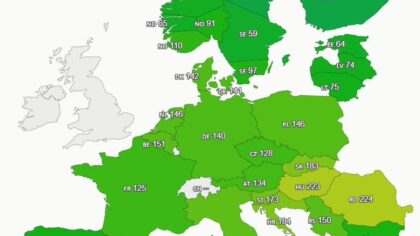 Prețul energiei electrice va depăși 4.200 lei/MWh în România mâine seara