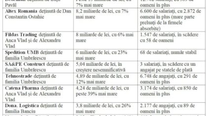 Frații Pavăl și Dan Ostahie conduc cele mai importante firme private românești