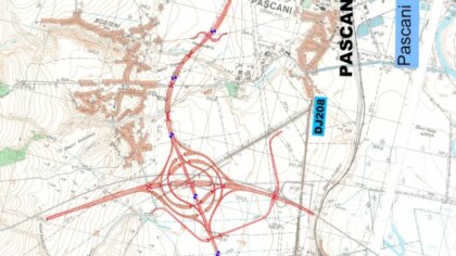 Autostrada Bacău-Pașcani aproape finalizată, termenul din 2026 este în pericol