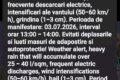 Mesaj RO-Alert și cod portocaliu de ploi și furtuni în zona respectivă