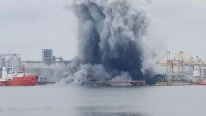 Ucraina a răspuns la 14 întrebări despre explozia dronei din Portul Constanța