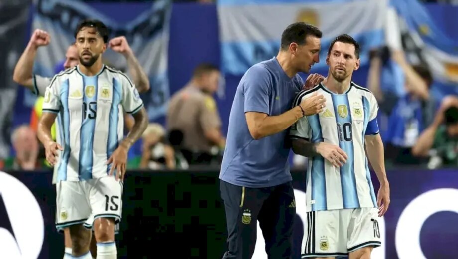 Scaloni tensionat la Argentina după golul din meciul cu Capul Verde