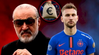 Gigi Becali a obținut 1.632.000 de euro pentru transferul lui Denis Drăguș la FCSB
