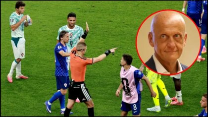 FIFA a sancționat arbitrul norvegian Espen Eskas pentru decizia din meciul Portugalia – Croația