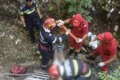 Persoană căzută într-o râpă în Muncelu de Sus, intervenție a pompierilor
