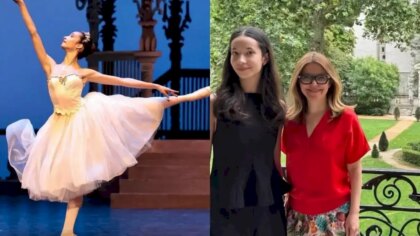 Carina Giorgiu, balerina de 16 ani, prima româncă în corpul de balet al Operei din Paris