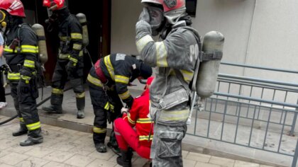Incendiu în subsolul Centrului de Plasament din Pașcani