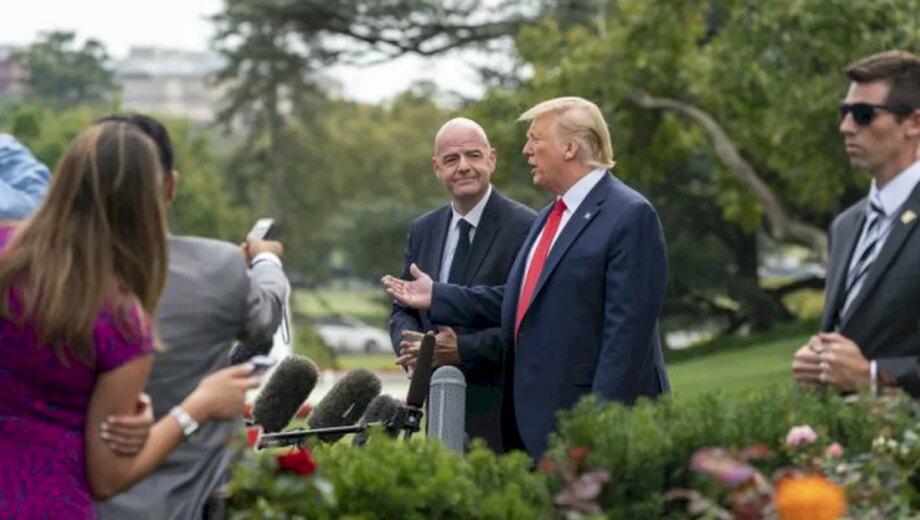 Trump a confirmat că l-a sunat pe Infantino pentru reanaliza suspendării lui Balogun