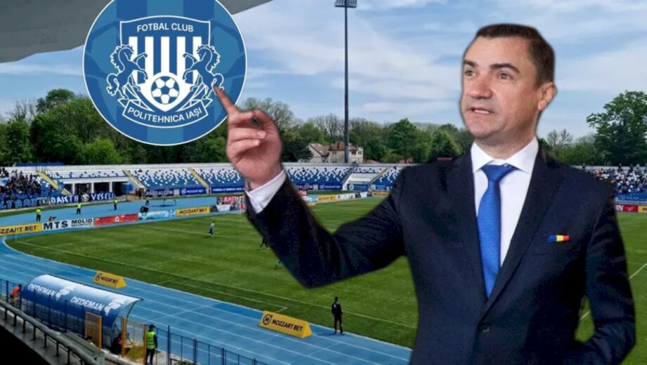 Politehnica Iași preia clubul Politehnica cu datorii, anunță primarul Mihai Chirica