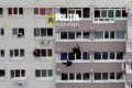 Alpiniștii și mascații de poliție au intrat în apartament în Sectorul 6 pentru a preveni o tragedie