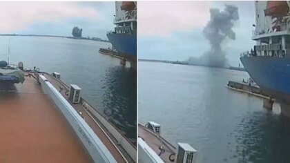 Cinci resturi de dronă cu explozibil au fost distruse în Marea Neagră
