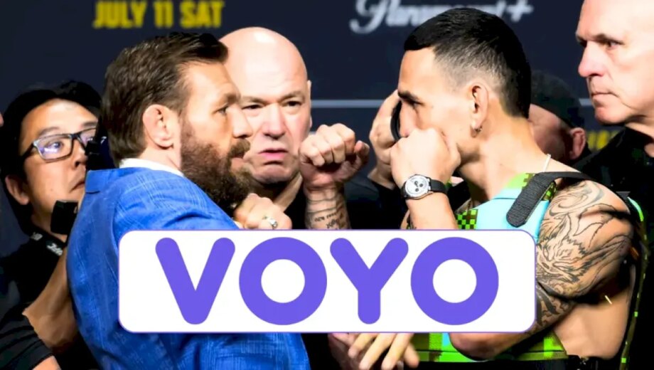 Conor McGregor vs. Max Holloway începe în direct pe VOYO la UFC 329