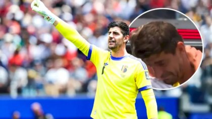 Courtois spune că nu are problemă să fie în poartă după eliminarea sa în meciul Belgia-Spania