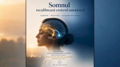 Echilibrul emoțional depinde de o noapte bună de somn