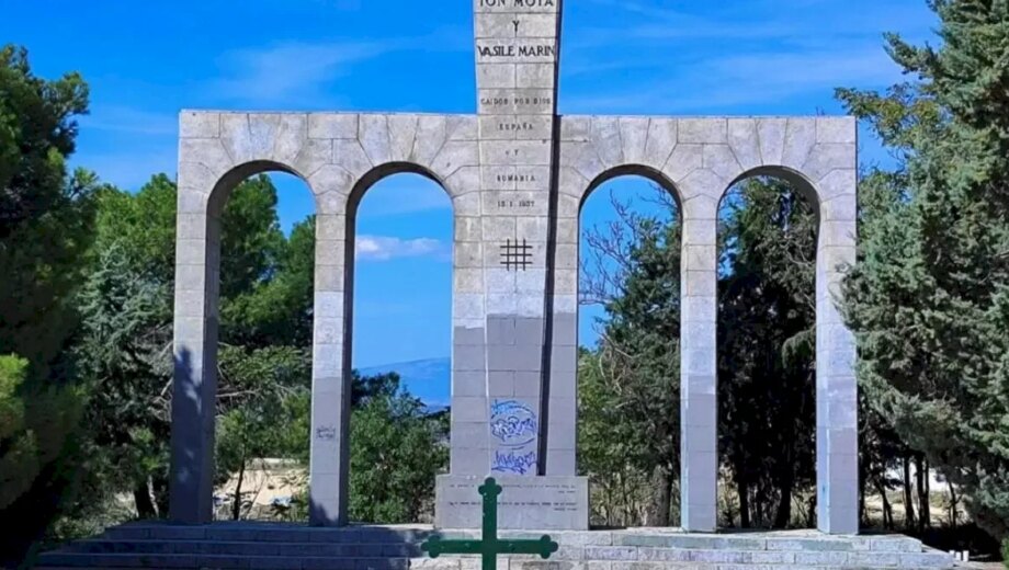 Monumentul din Spania dedicat românilor Ion Moța și Vasile Marin va fi demolat