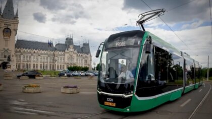 Licitație pentru lucrările la tramvaie din jurul Palatului Culturii, valoroasă 94 milioane lei