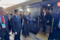 Nicușor Dan a sosit cu trenul la Kiev pentru Summitul Ucraina Europa de Sud-Est