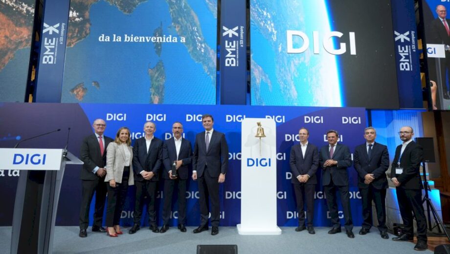 Digi a debutat pe bursa din Spania, obținând 287 milioane euro