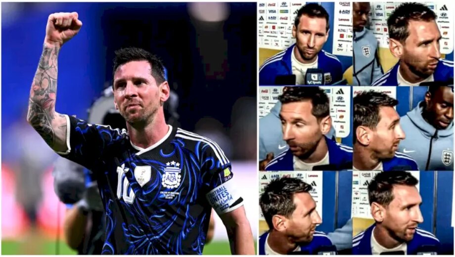 A întrerupt interviul lui Messi pentru a-i transmite un mesaj înainte de finala Argentina Spania
