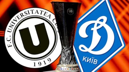 U Cluj și Dinamo Kiev, scor 0-0 la pauză în Europa League