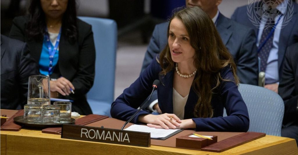 Oana Țoiu la ONU